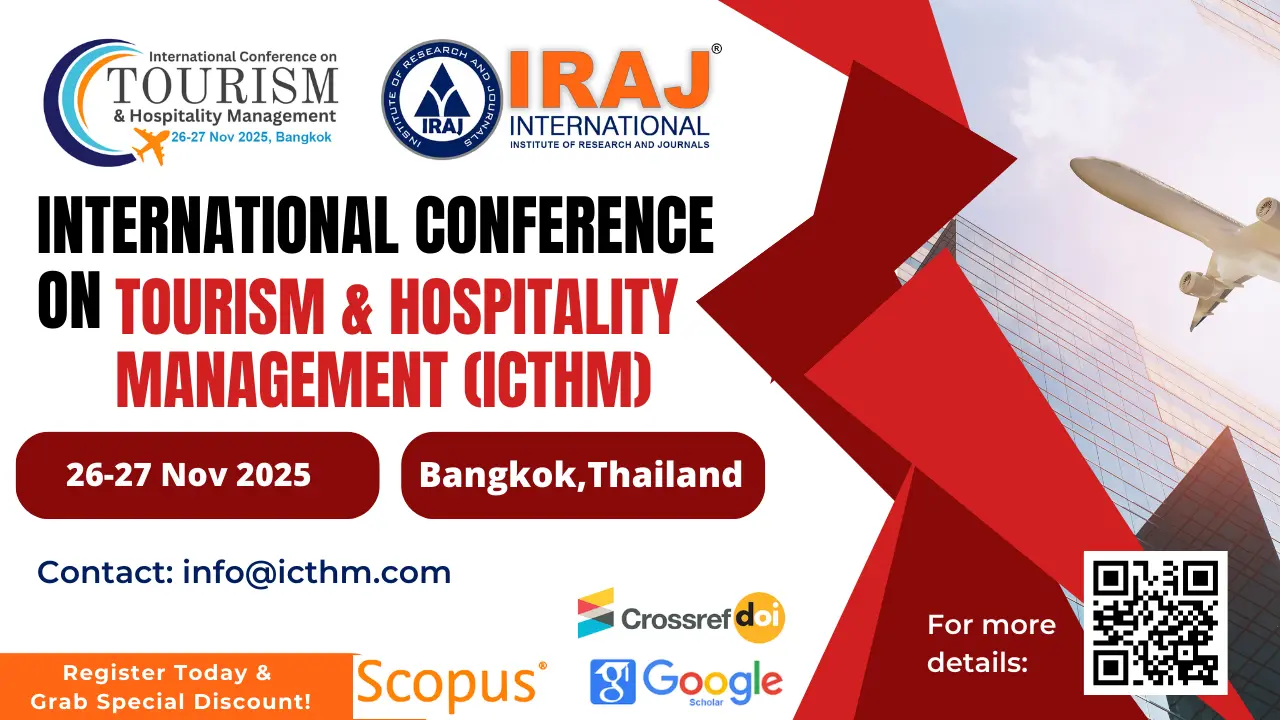 Tourism & Hospitality Management Conference in Thailand